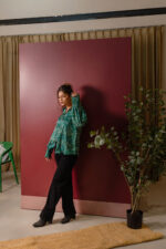 Emerald Paisley Print Shirt - Image 6