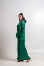 Emerald Green Textured Co-ord Set - Image 5