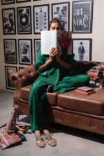 Emerald Green Textured Co-ord Set - Image 13