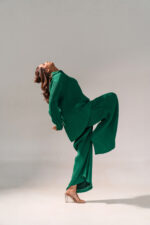 Emerald Green Textured Co-ord Set - Image 12