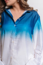 Ombre Satin Shirt & Trouser Co-ord Set - Image 3