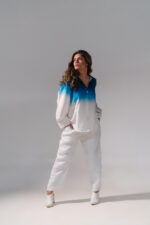 Ombre Satin Shirt & Trouser Co-ord Set - Image 10