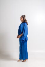 Royal Blue Halter-Neck Co-ord Set - Image 7