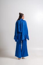 Royal Blue Halter-Neck Co-ord Set - Image 8