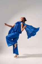 Royal Blue Halter-Neck Co-ord Set - Image 12