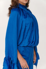 Royal Blue Halter-Neck Co-ord Set - Image 11