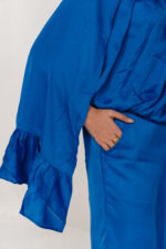 Royal Blue Halter-Neck Co-ord Set - Image 13