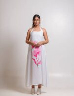 Lvory Floral Halter Maxi Dress - Image 2