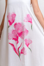 Lvory Floral Halter Maxi Dress - Image 3