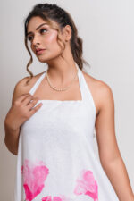 Lvory Floral Halter Maxi Dress - Image 15