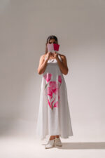Lvory Floral Halter Maxi Dress - Image 12