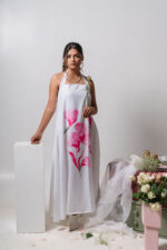 Lvory Floral Halter Maxi Dress - Image 10